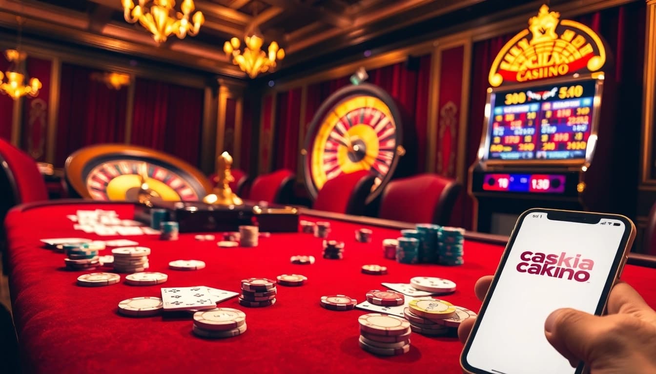 Experience thrilling moments with Cakhia at a luxurious casino filled with excitement.