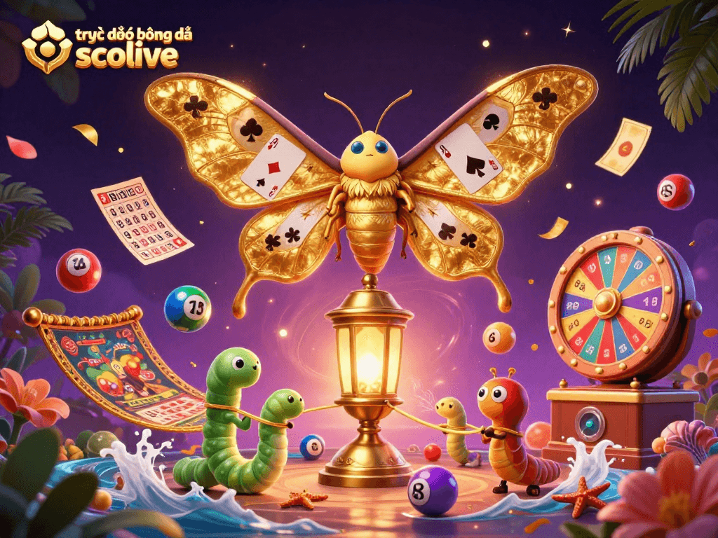 Experience trực tiếp bóng đá socolive with vibrant casino visuals showcasing colorful elements and dynamic gameplay.