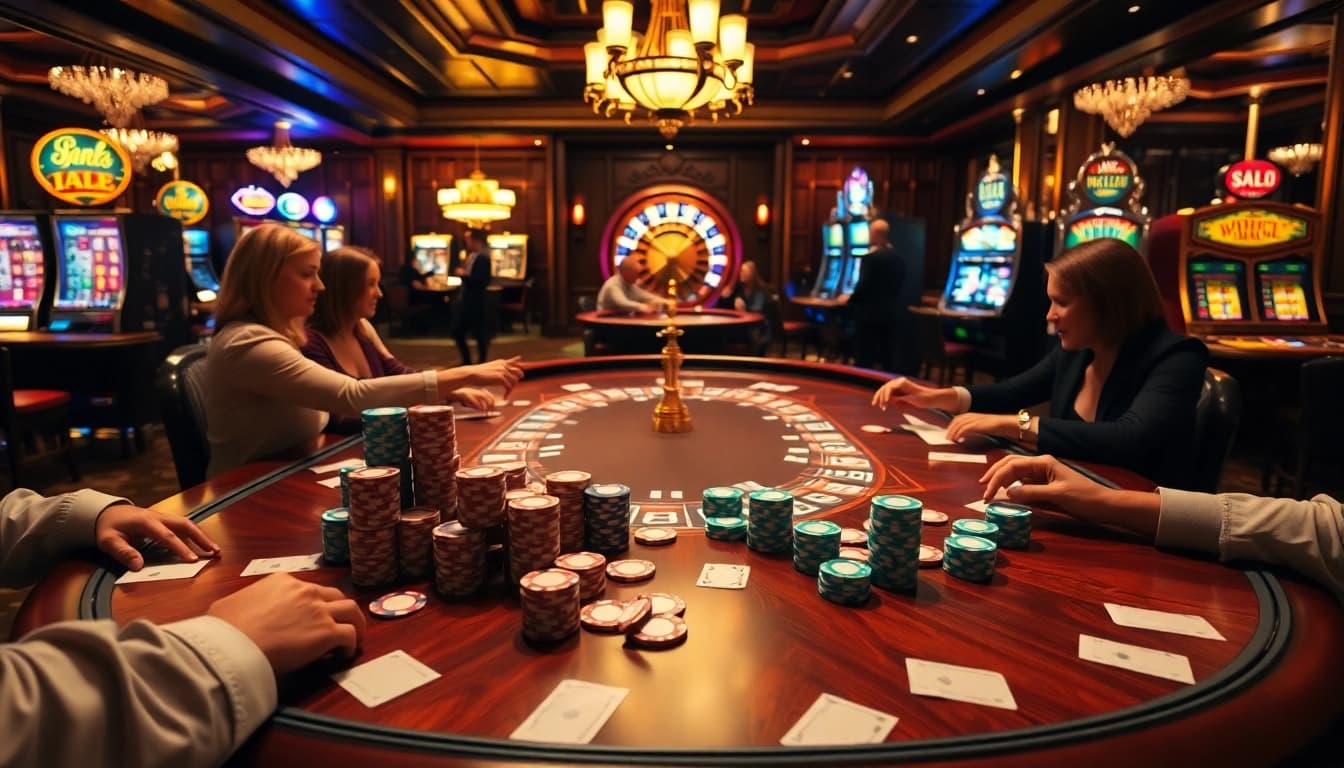 Experience the thrill of the casino with Link 33win, featuring vibrant poker action and roulette excitement.