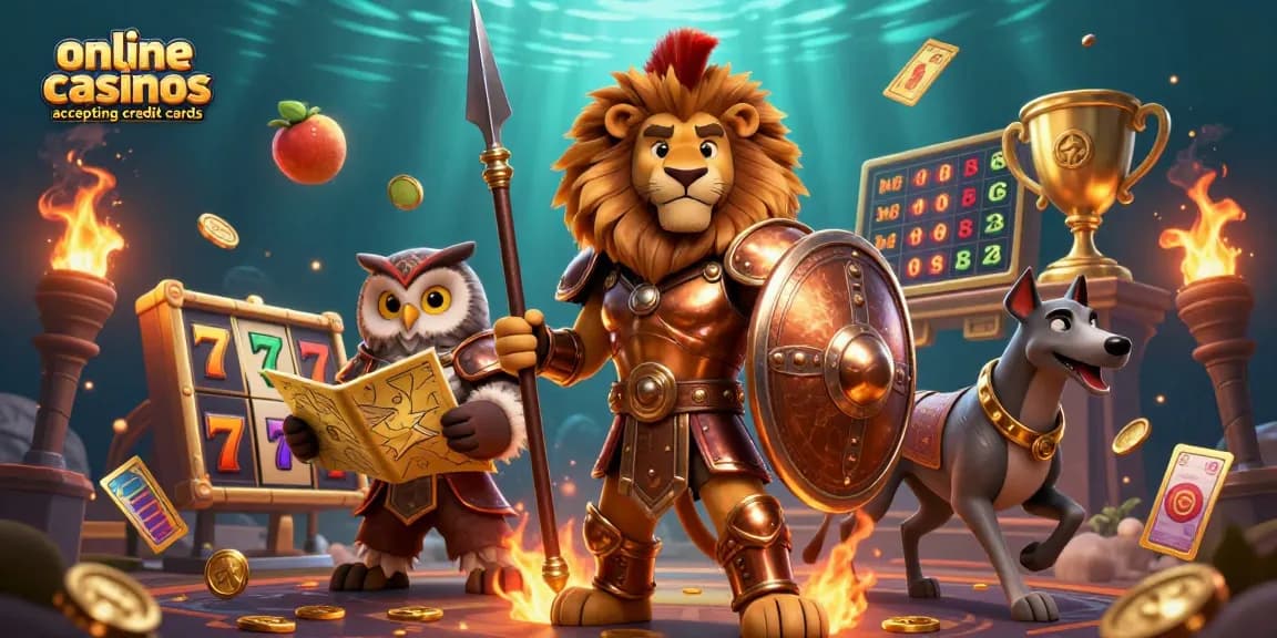 Engage in thrilling gameplay at online casinos accepting credit cards for an immersive experience.