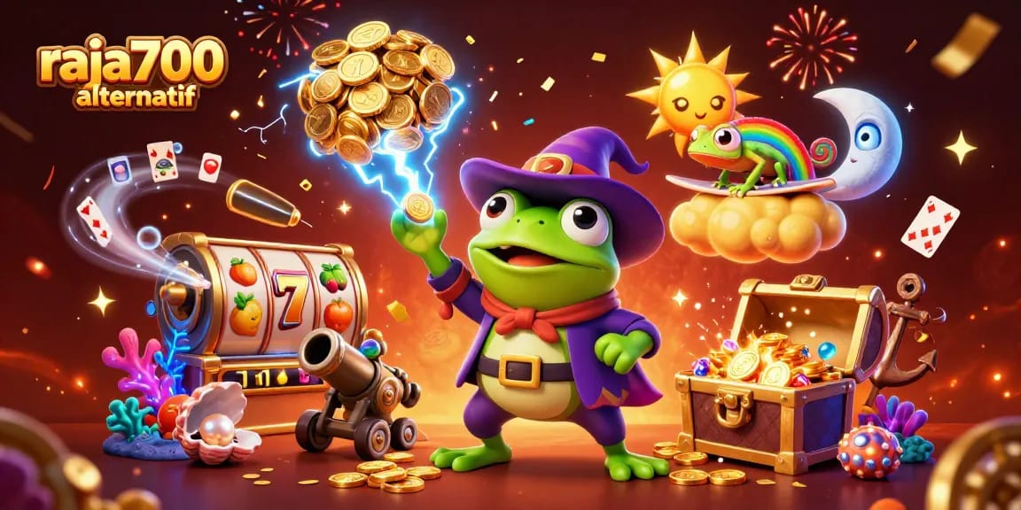 Memenangkan jackpot dengan raja700 alternatif, menjelajahi mesin slot yang penuh warna dan harta karun.