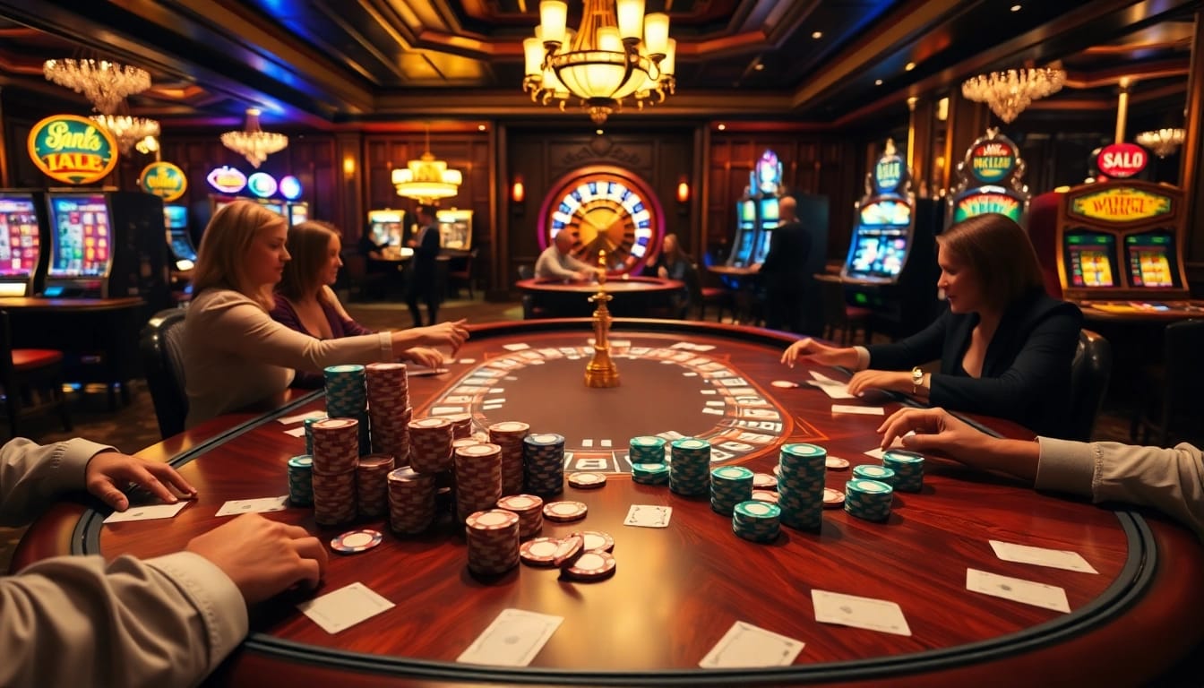 Experience the thrill of the casino with Link 33win, featuring vibrant poker action and roulette excitement.