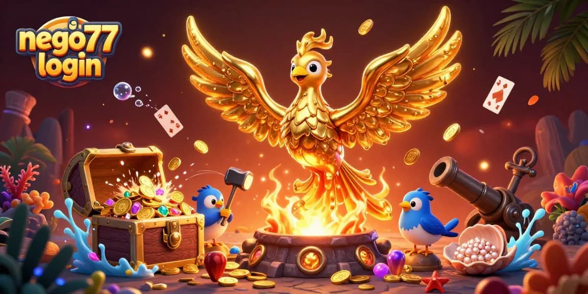 Experience thrilling action with nego77 login as the golden phoenix brings fortune and glowing treasures.