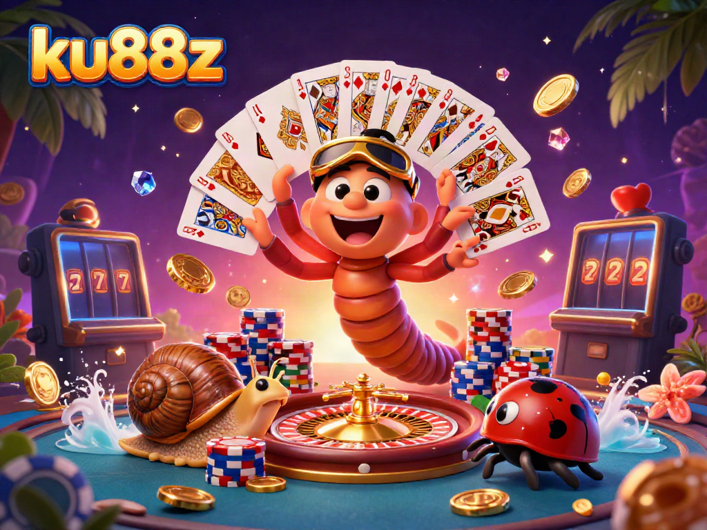 Experience thrilling action at ku88z casino with engaging characters and vibrant casino elements