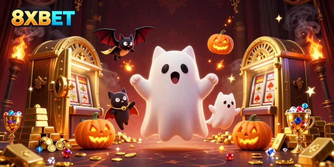 Engage in thrilling gambling experiences with 8XBET at a luxurious haunted casino.