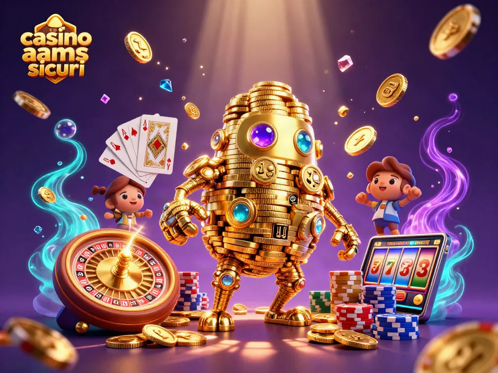 Casinò non AAMS sicuri: emozioni e vincite con golem d'oro e giochi scintillanti