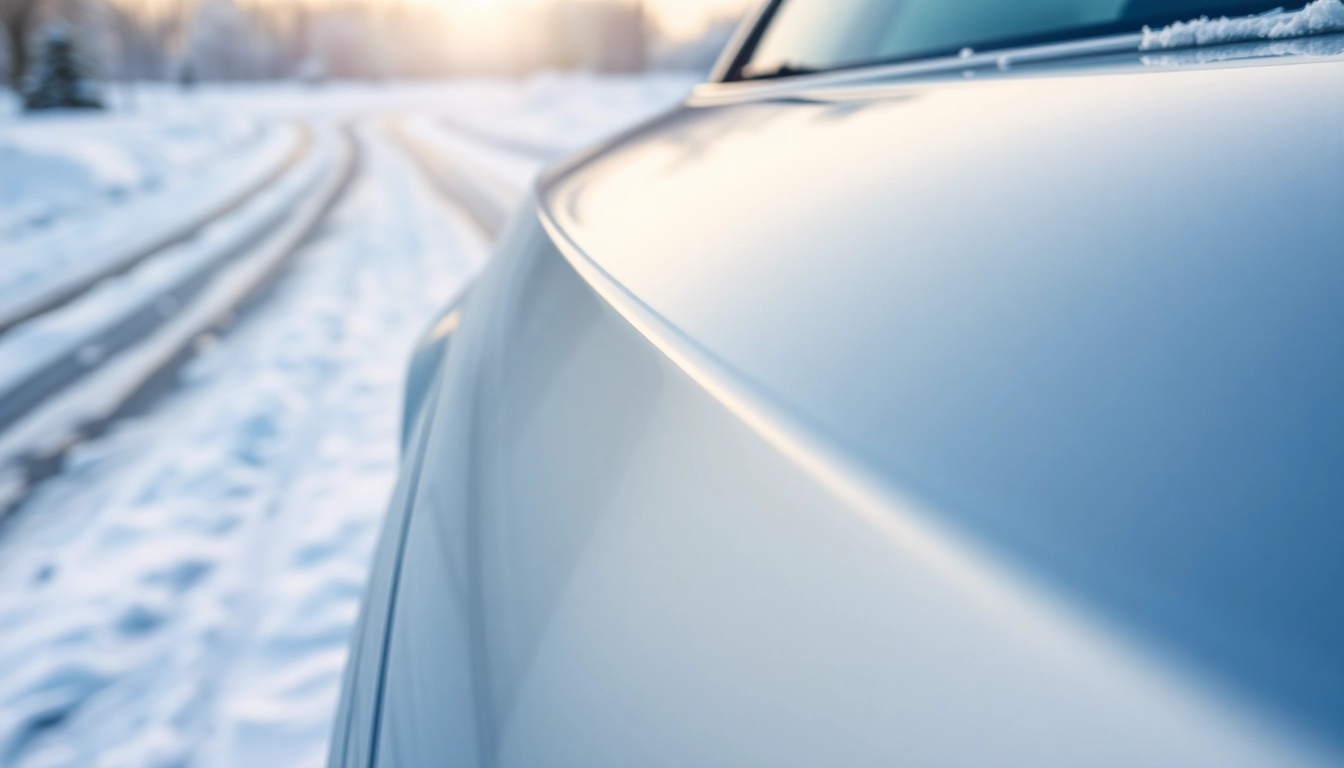 Protect your vehicle with PPF winter road salt protection against harsh winter elements.