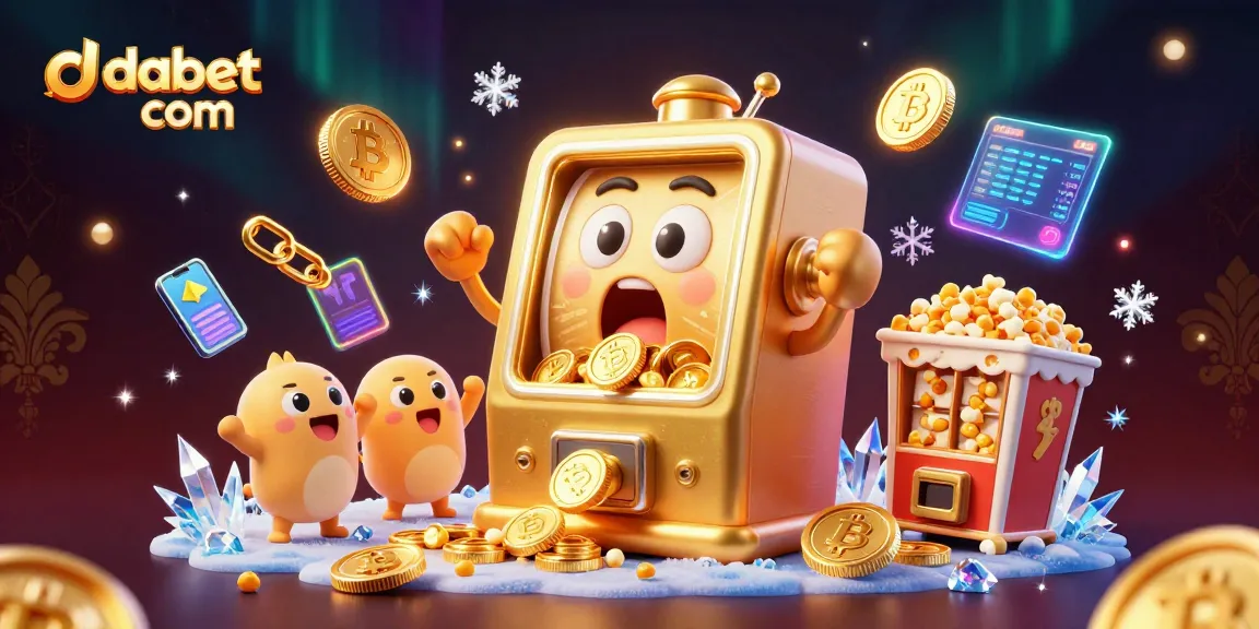 Experience the thrill of winning with dabet com as the slot machine celebrates its jackpot.