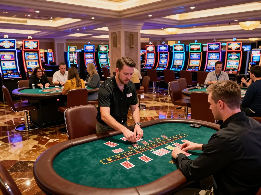 Players enjoying card games at CM88 casino, showcasing excitement and engaging gameplay.