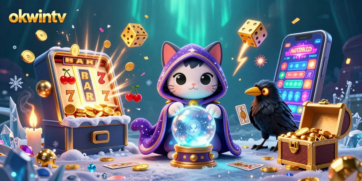 Play thrilling games on okwintv with vibrant casino visuals and engaging characters.