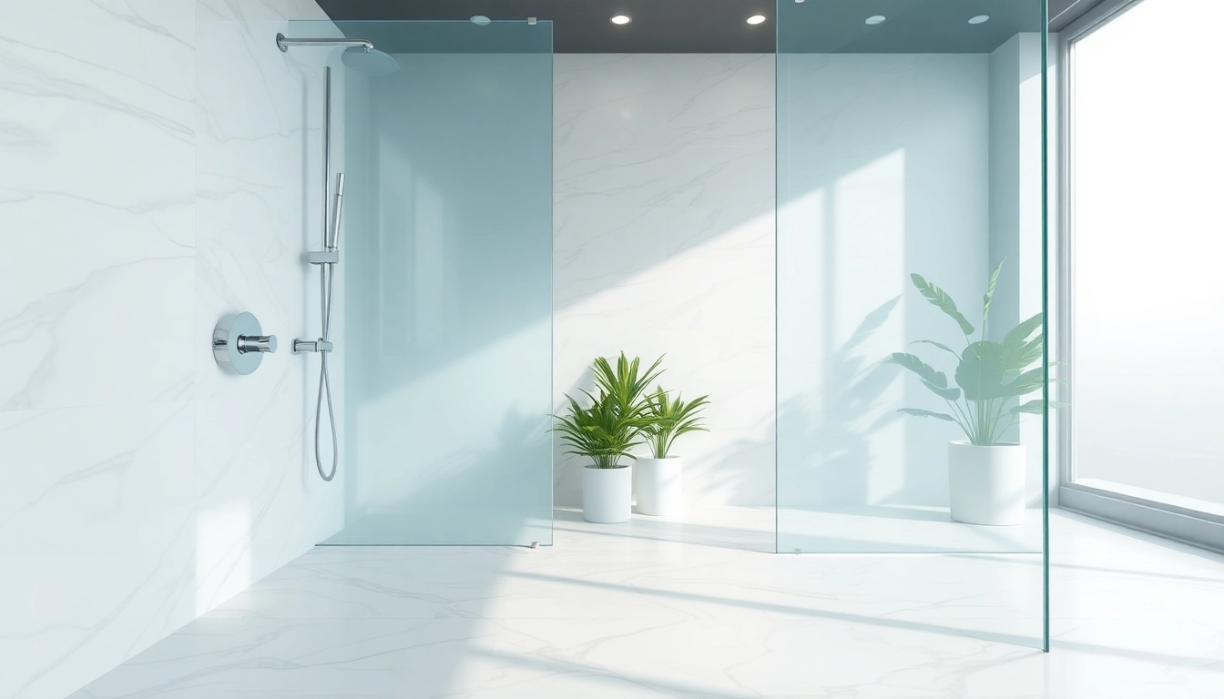 Explore elegant showers au with a contemporary design showcasing luxurious features and peaceful ambiance.