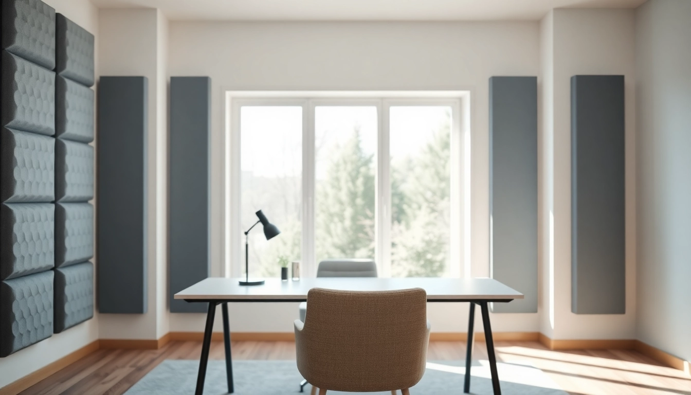 Enhance your space with soundproofing solutions using beautiful sound-absorbing panels.
