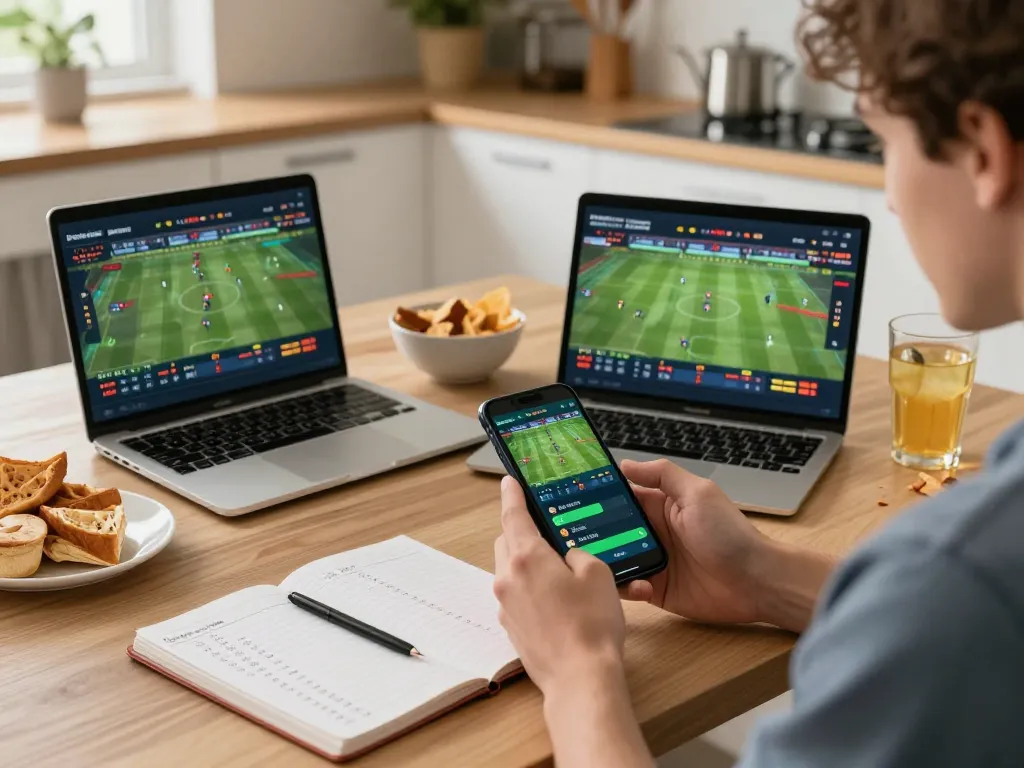 Experience thrilling live sports betting with QQ888 on a smartphone, as excitement builds.