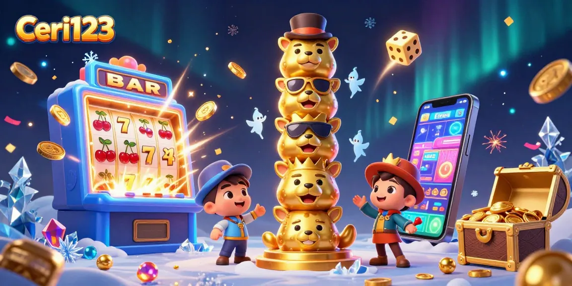 Spin to win at Ceri123's vibrant slot machines bursting with jackpots and treasures!