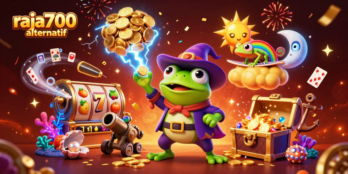 Memenangkan jackpot dengan raja700 alternatif, menjelajahi mesin slot yang penuh warna dan harta karun.