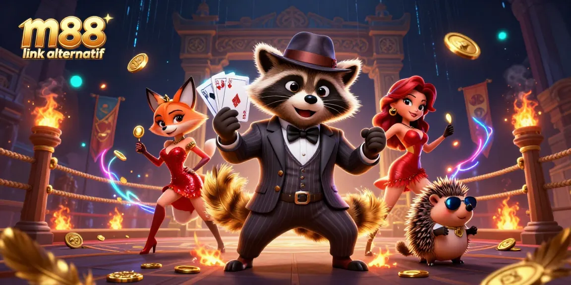 Place bets confidently with M88 link alternatif enjoying a vibrant casino atmosphere.