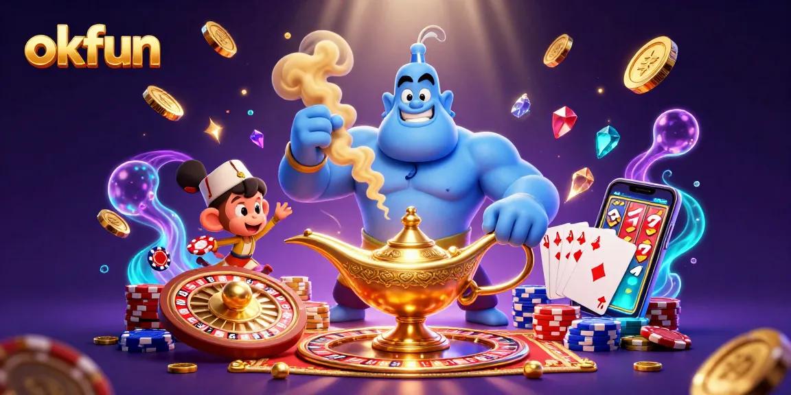 Experience bonus rounds in okfun's thrilling online casino with vibrant gaming elements.