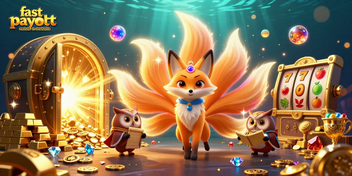 Experience thrilling wins at fast payout casinos in Australia with vibrant cartoon spirits.