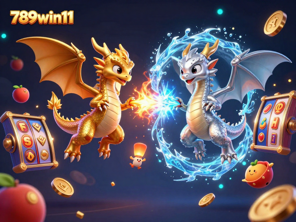 Experience thrilling adventures with 789win11's vibrant gaming scene featuring dragons and slots.