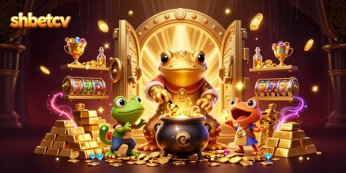 Experience the thrill of shbetcv with a vibrant casino scene full of gold and excitement.
