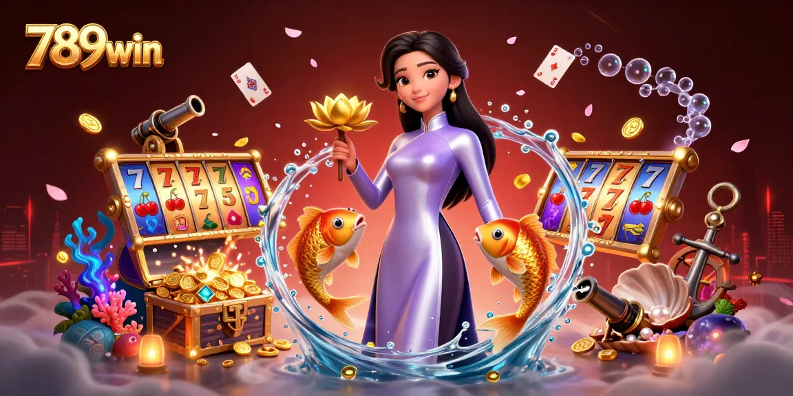 Experience thrilling gameplay at 789win with vibrant slot machines and dynamic casino elements.
